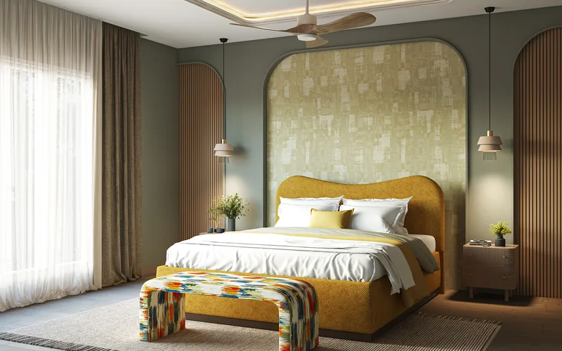 Industrial Luxe Bedroom — Excellent Room Industrial Luxe Bedroom — Excellent Room