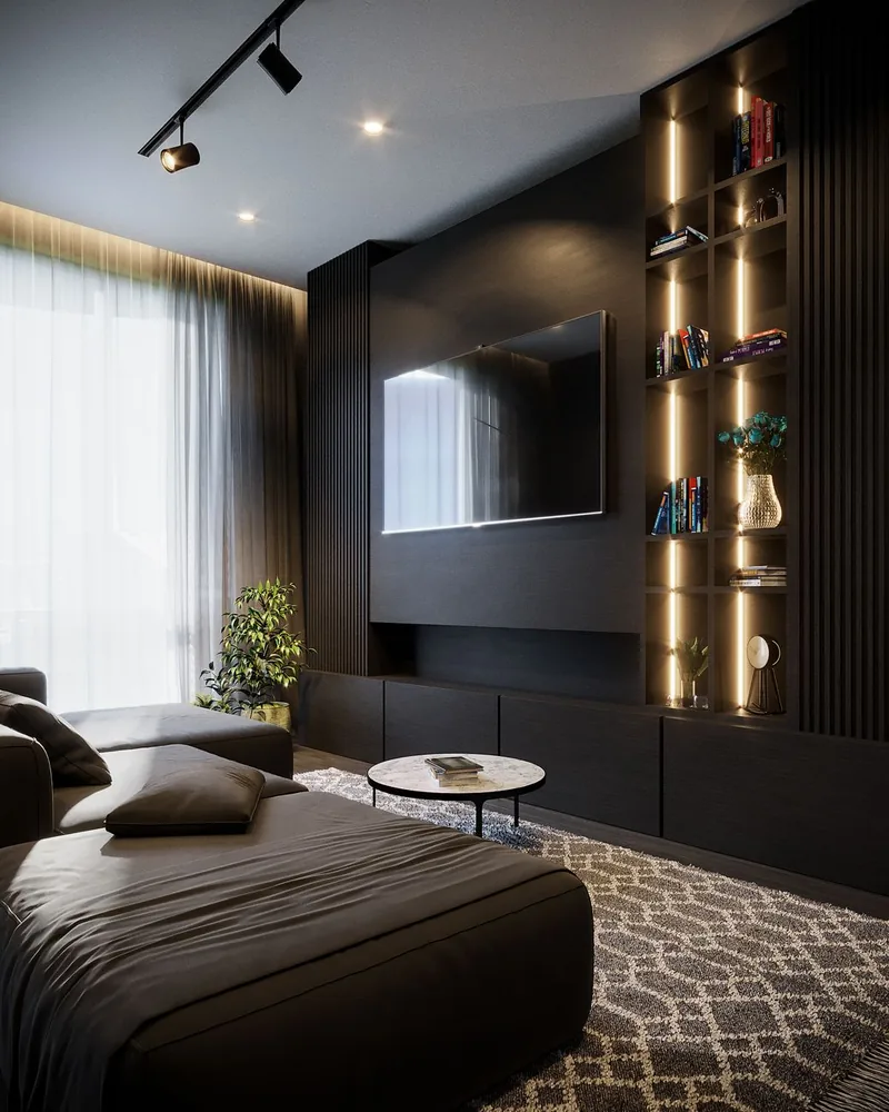 False Ceiling & Lighting — detail 2 False Ceiling & Lighting — detail 2